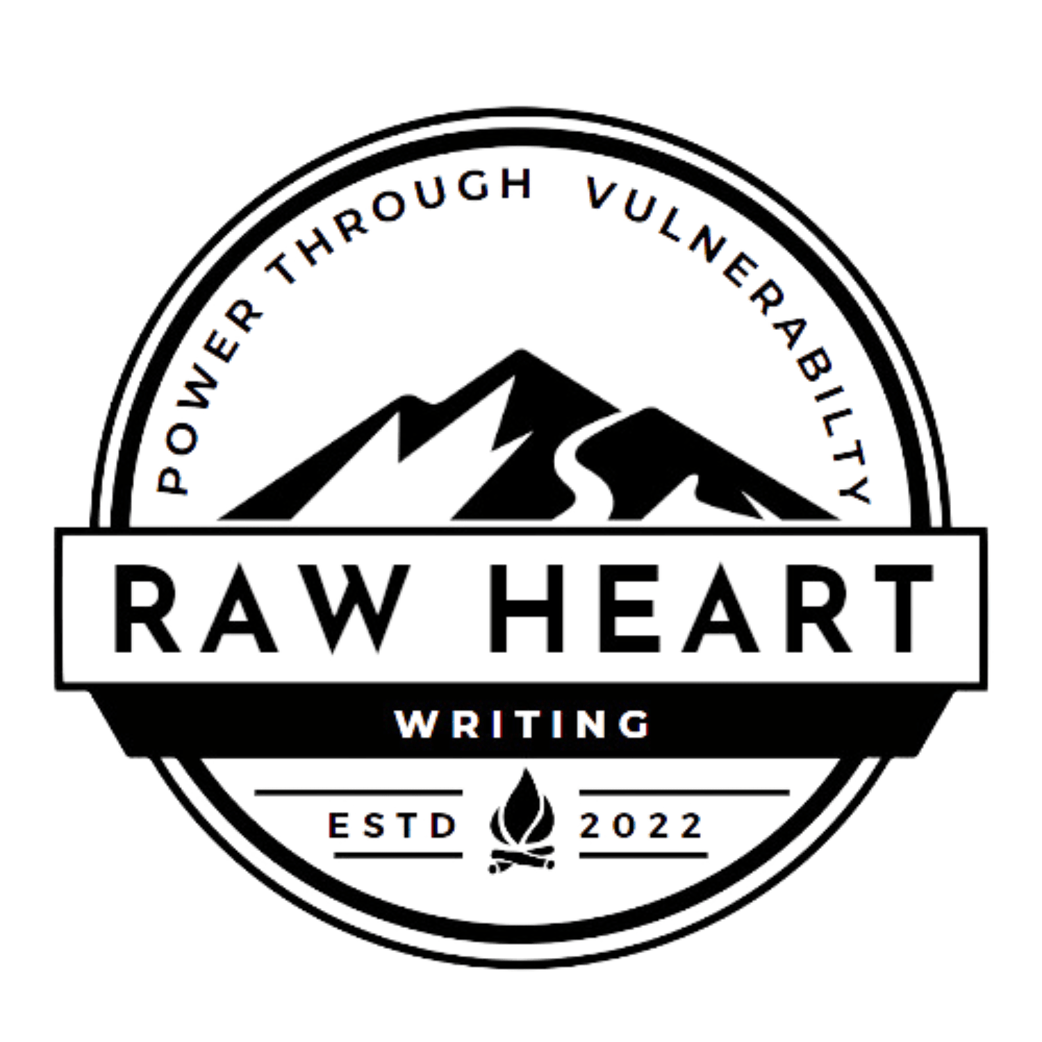 Raw Heart Writing Retreats logo